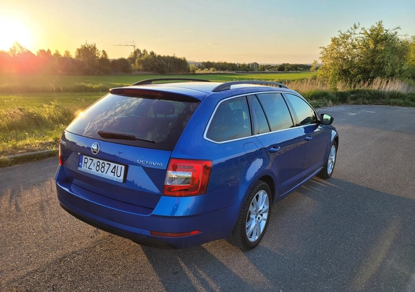 Skoda Octavia cena 78000 przebieg: 63000, rok produkcji 2018 z Rzeszów małe 46